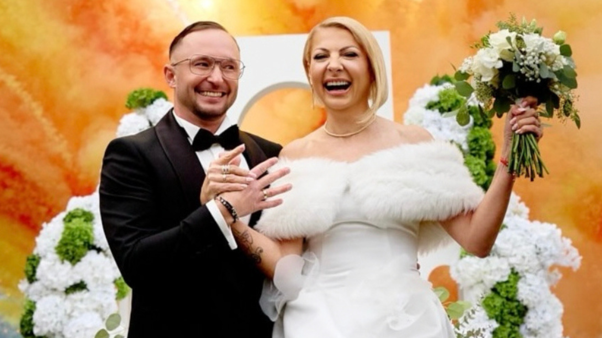 Magdalena Narożna już po ślubie, IG